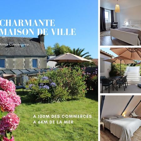 Charmante Maison De Ville A 6 Km De La Mer Lanmeur 外观 照片