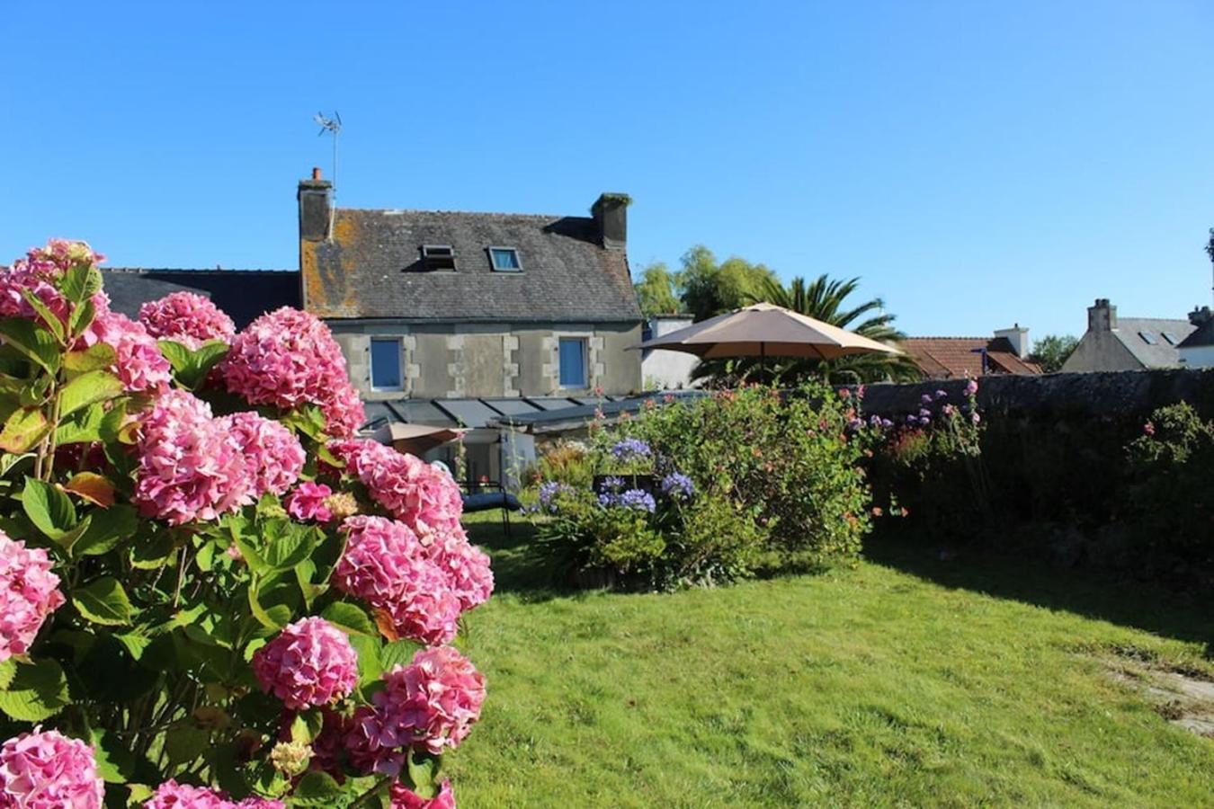 Charmante Maison De Ville A 6 Km De La Mer Lanmeur 外观 照片